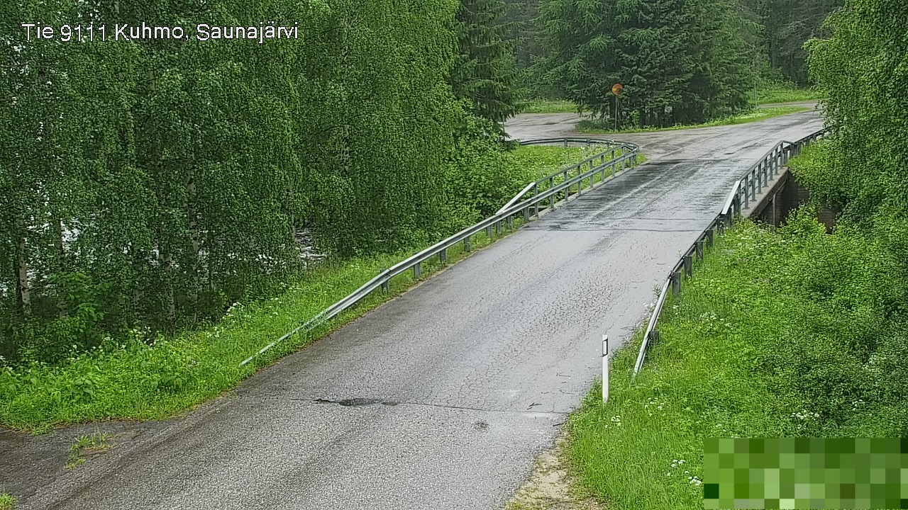 Kelikamerat Kuva Tie 9111 Kuhmo, Saunajärvi, Kuhmo, Kainuu