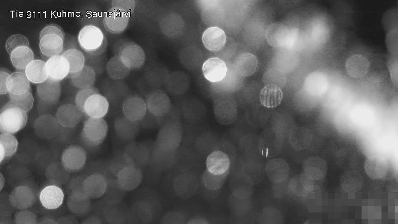 Weather Camera Image Road 9111 Kuhmo, Saunajärvi, Kuhmo, Kainuu