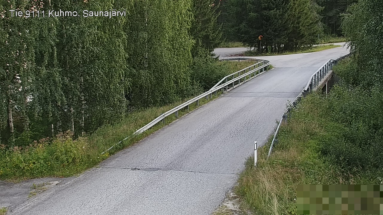 Kelikamerat Kuva Tie 9111 Kuhmo, Saunajärvi, Kuhmo, Kainuu