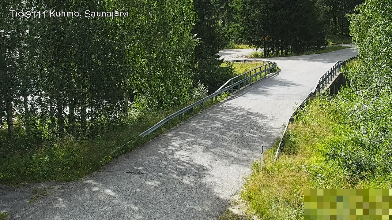 Kelikamerat Kuva Tie 9111 Kuhmo, Saunajärvi, Kuhmo, Kainuu