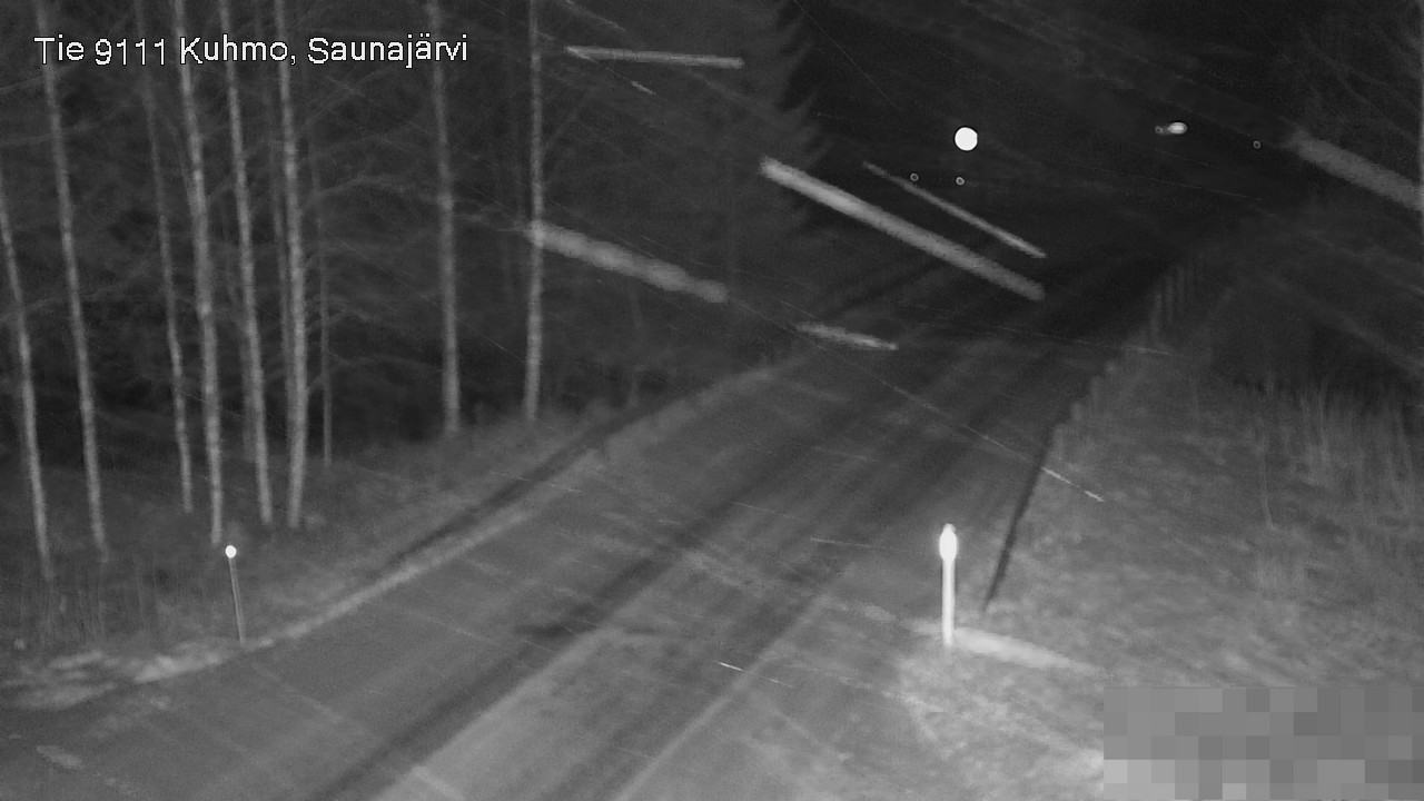 Kelikamerat Kuva Tie 9111 Kuhmo, Saunajärvi, Kuhmo, Kainuu