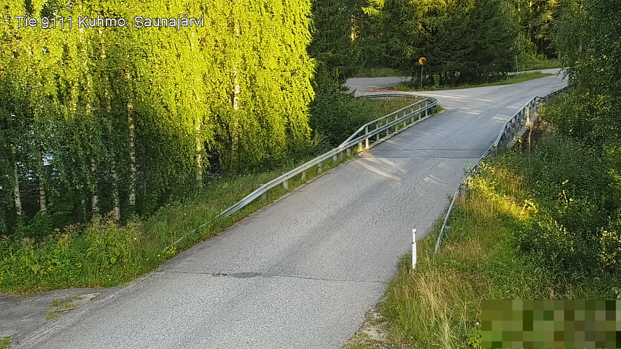 Kelikamerat Kuva Tie 9111 Kuhmo, Saunajärvi, Kuhmo, Kainuu