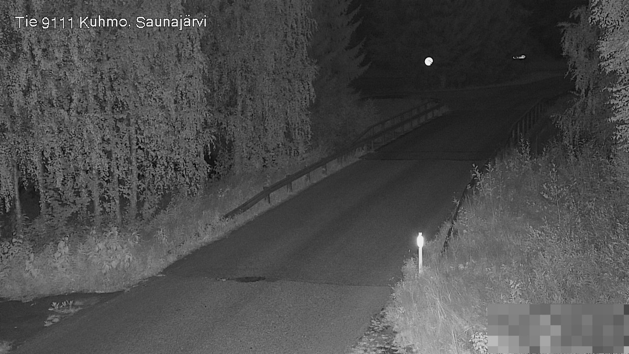 Kelikamerat Kuva Tie 9111 Kuhmo, Saunajärvi, Kuhmo, Kainuu