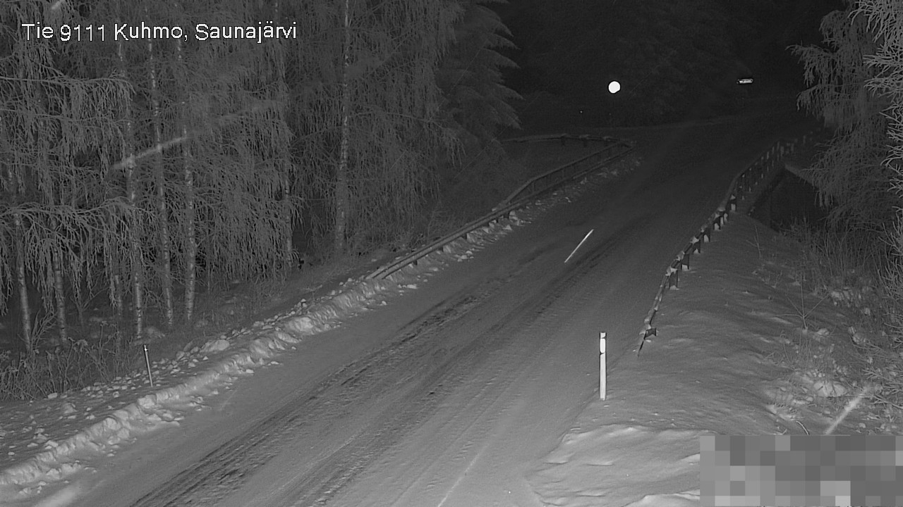 Kelikamerat Kuva Tie 9111 Kuhmo, Saunajärvi, Kuhmo, Kainuu