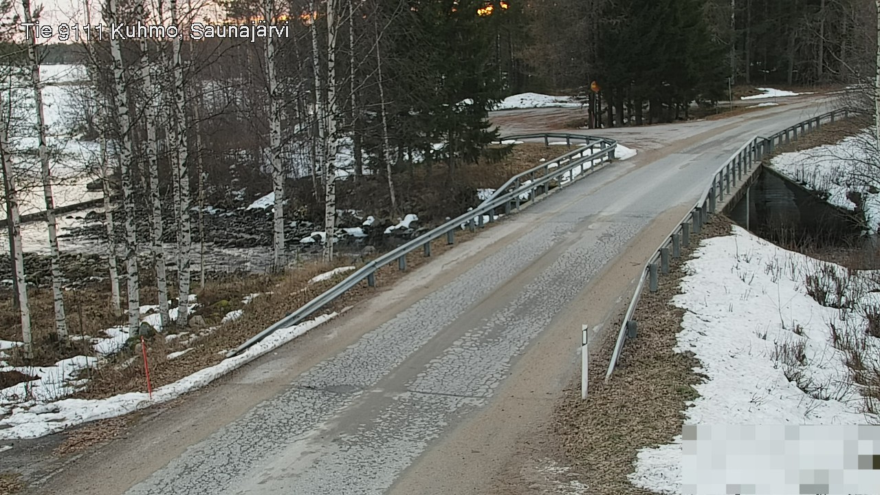 Kelikamerat Kuva Tie 9111 Kuhmo, Saunajärvi, Kuhmo, Kainuu