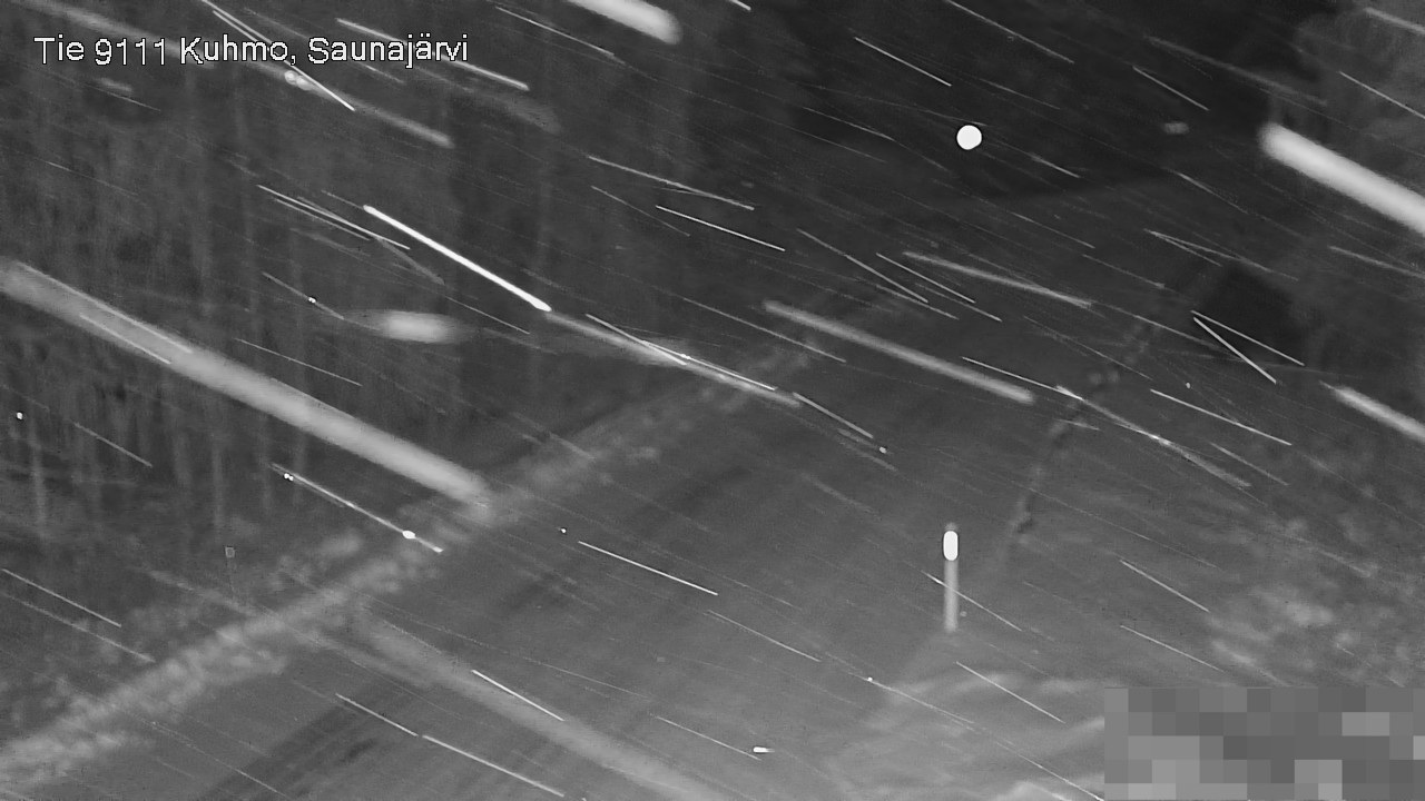 Kelikamerat Kuva Tie 9111 Kuhmo, Saunajärvi, Kuhmo, Kainuu