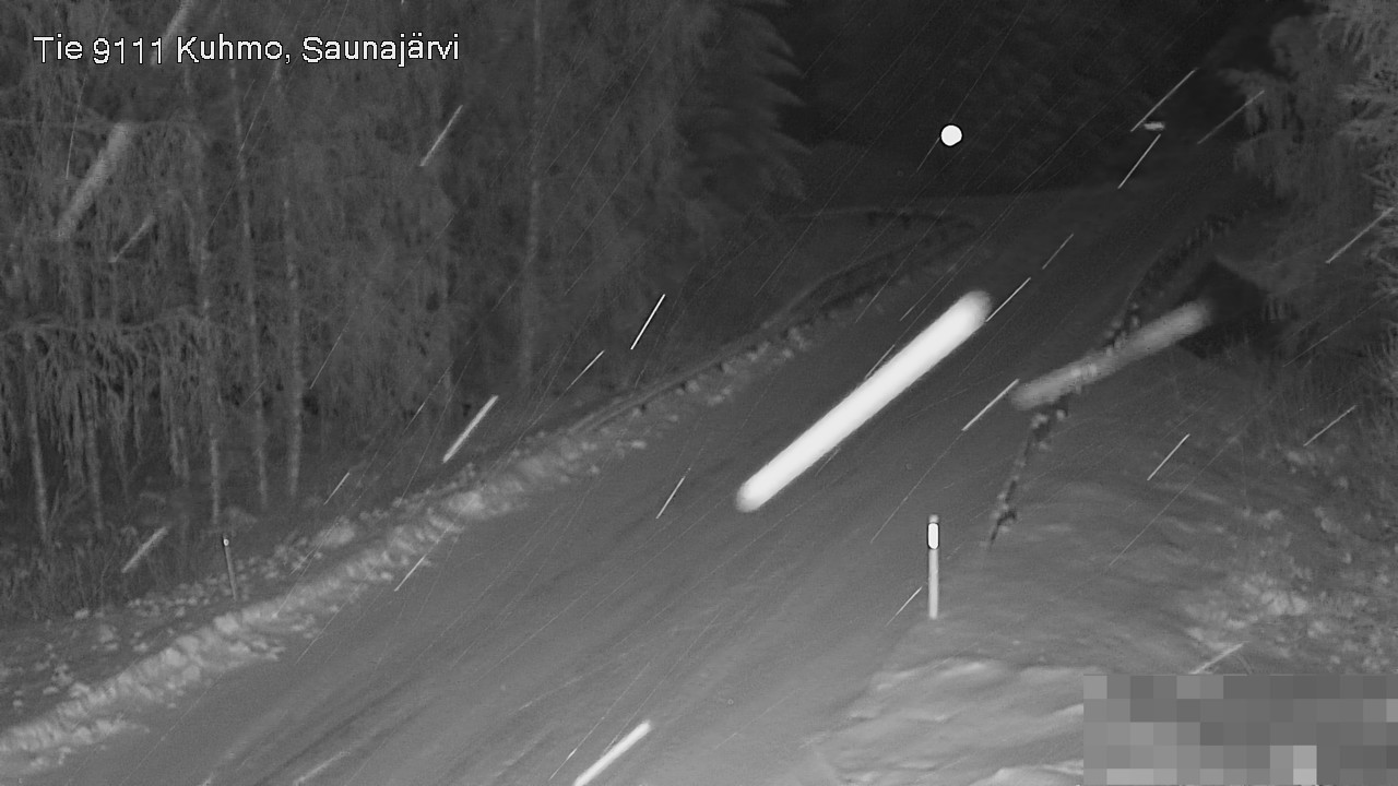 Kelikamerat Kuva Tie 9111 Kuhmo, Saunajärvi, Kuhmo, Kainuu