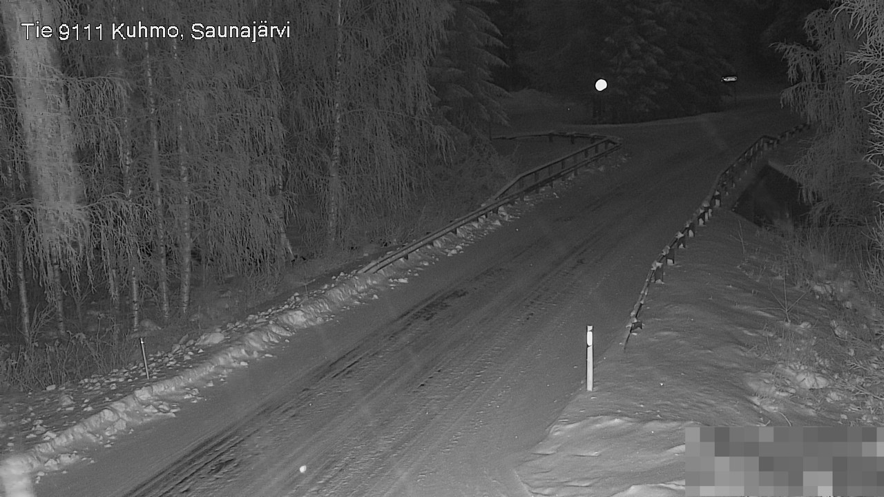 Kelikamerat Kuva Tie 9111 Kuhmo, Saunajärvi, Kuhmo, Kainuu