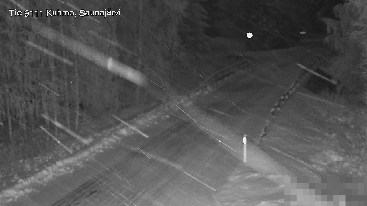 Kelikamerat Kuva Tie 9111 Kuhmo, Saunajärvi, Kuhmo, Kainuu