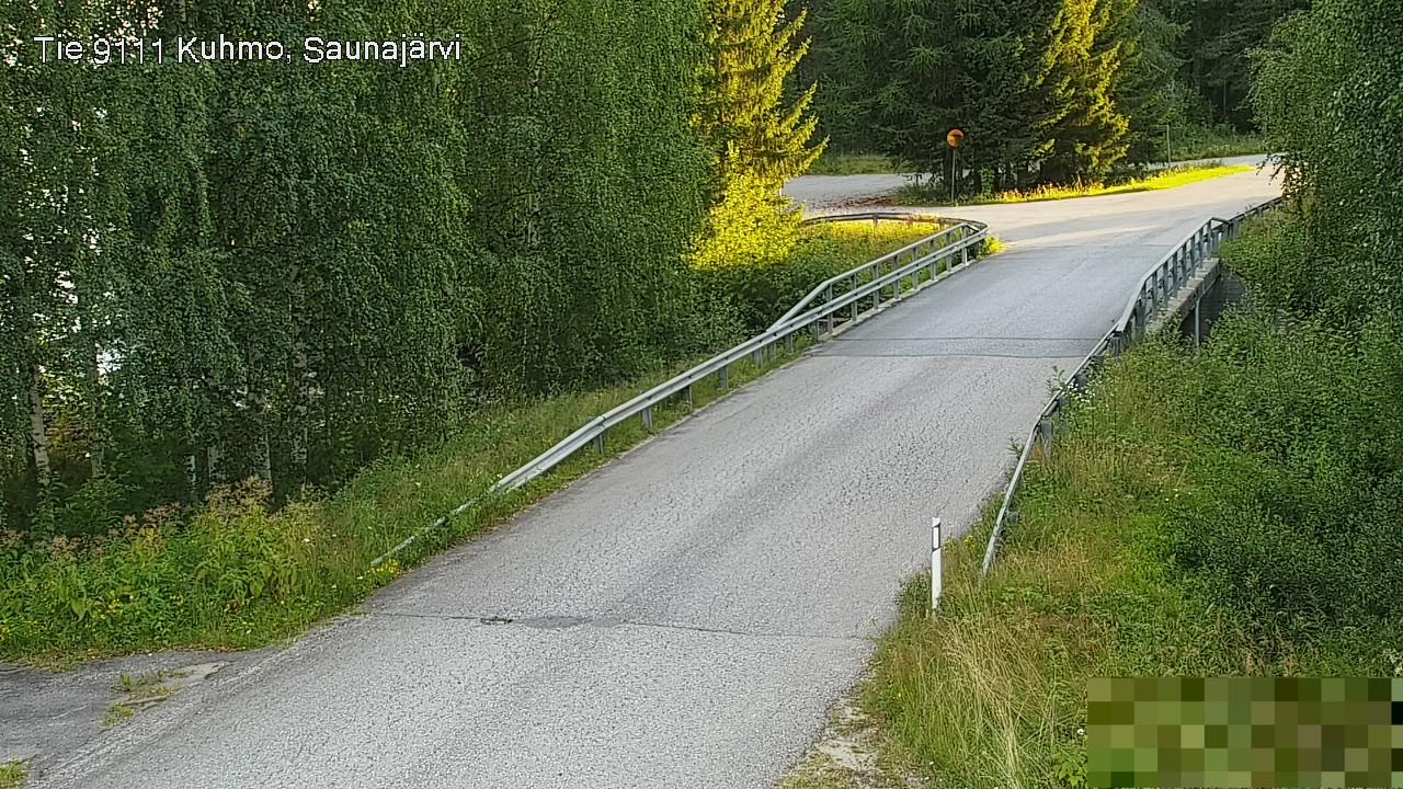 Kelikamerat Kuva Tie 9111 Kuhmo, Saunajärvi, Kuhmo, Kainuu