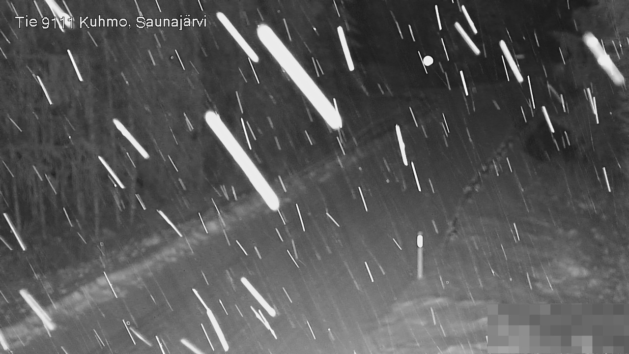 Kelikamerat Kuva Tie 9111 Kuhmo, Saunajärvi, Kuhmo, Kainuu