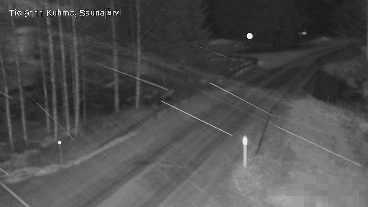 Kelikamerat Kuva Tie 9111 Kuhmo, Saunajärvi, Kuhmo, Kainuu