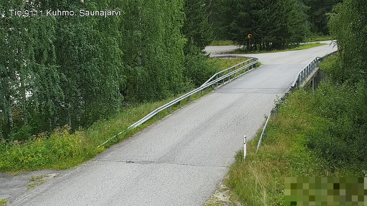 Kelikamerat Kuva Tie 9111 Kuhmo, Saunajärvi, Kuhmo, Kainuu