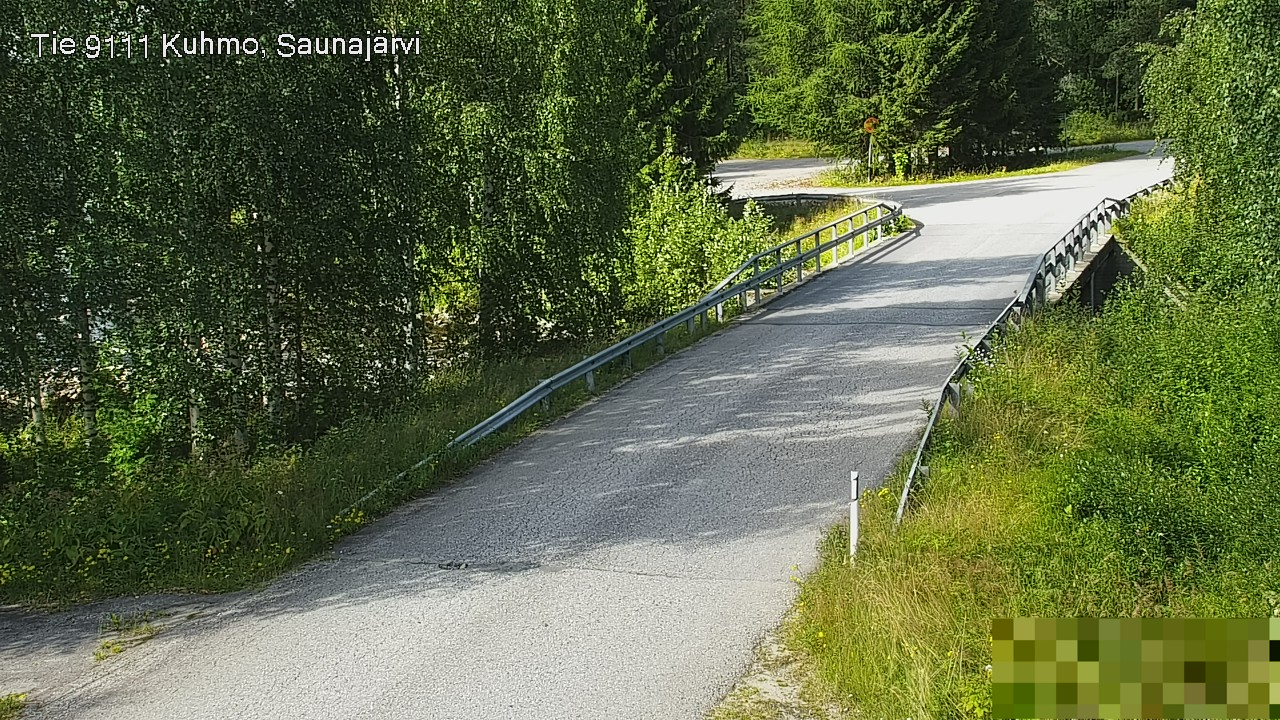 Kelikamerat Kuva Tie 9111 Kuhmo, Saunajärvi, Kuhmo, Kainuu