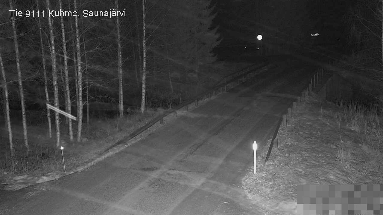 Kelikamerat Kuva Tie 9111 Kuhmo, Saunajärvi, Kuhmo, Kainuu