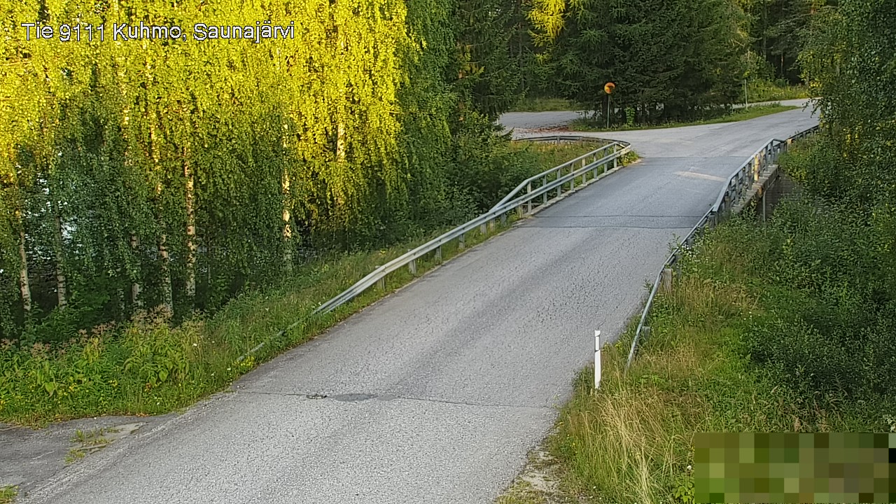 Kelikamerat Kuva Tie 9111 Kuhmo, Saunajärvi, Kuhmo, Kainuu