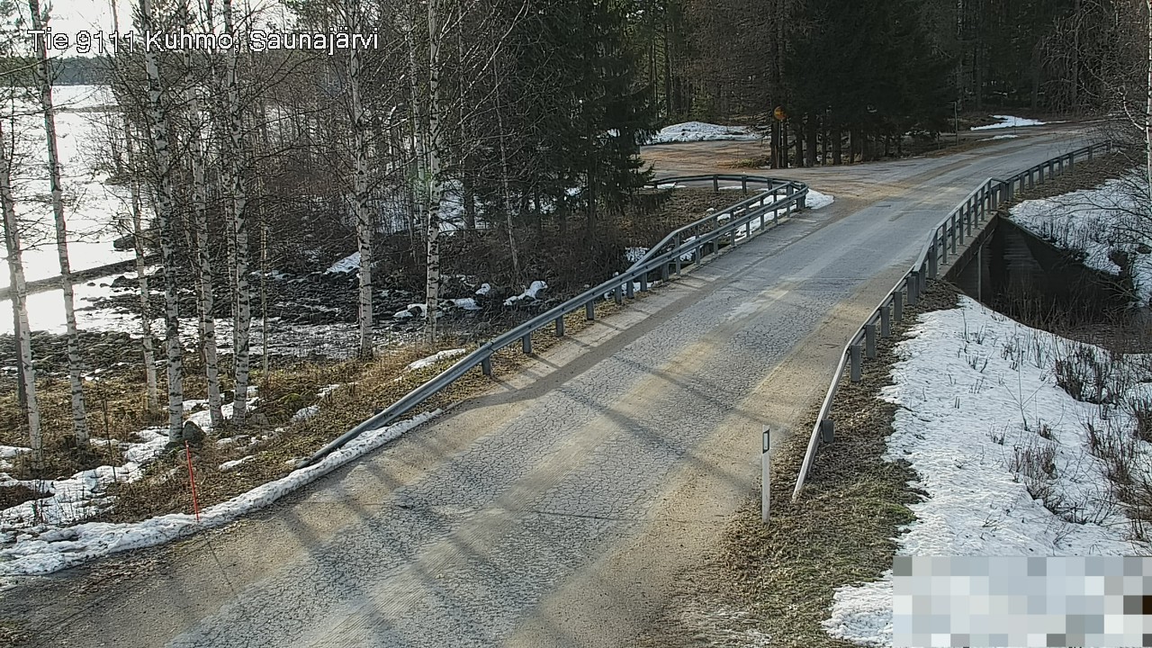 Kelikamerat Kuva Tie 9111 Kuhmo, Saunajärvi, Kuhmo, Kainuu