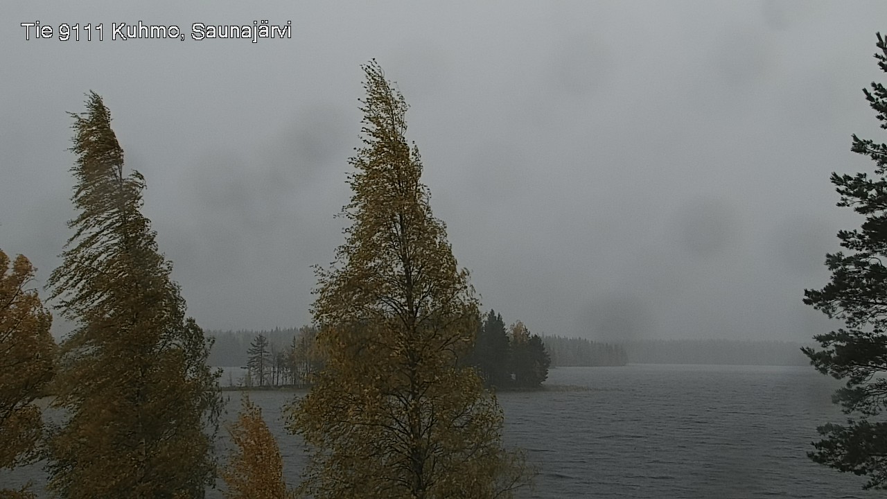 Kelikamerat Kuva Tie 9111 Kuhmo, Saunajärvi, Kuhmo, Kainuu