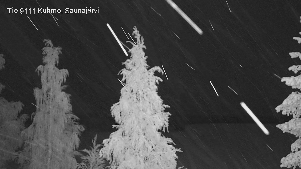 Kelikamerat Kuva Tie 9111 Kuhmo, Saunajärvi, Kuhmo, Kainuu
