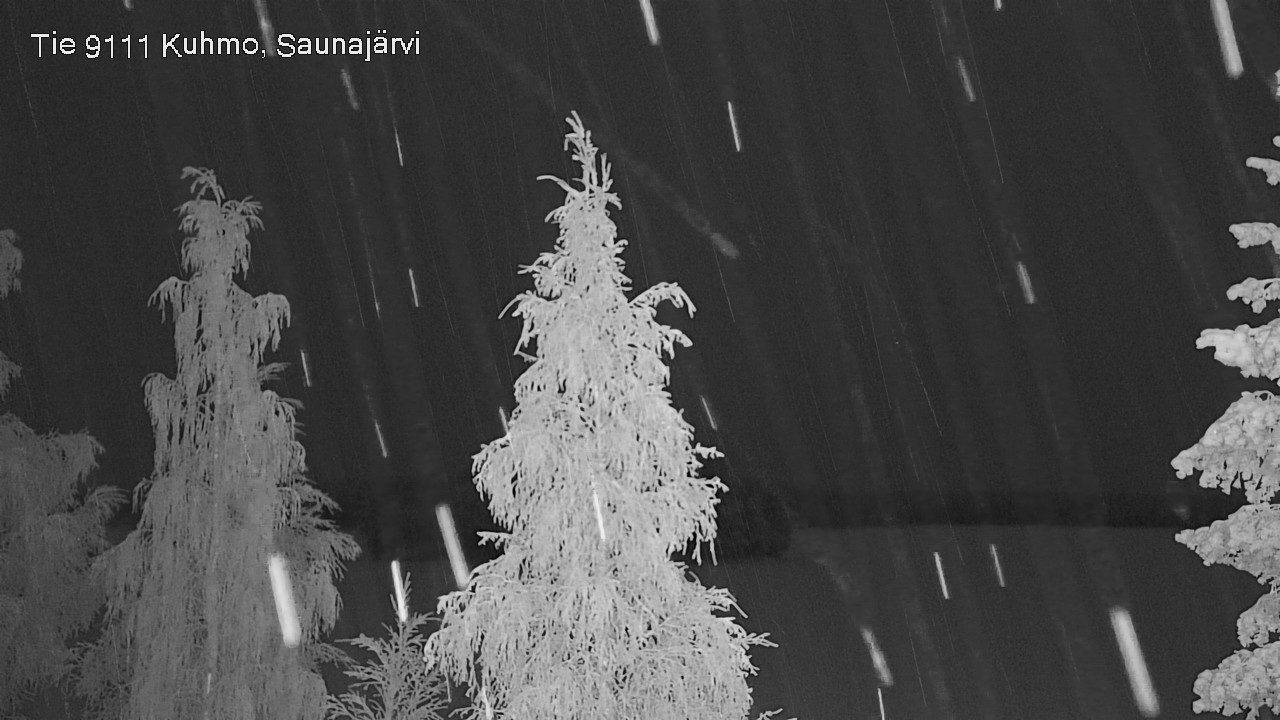 Kelikamerat Kuva Tie 9111 Kuhmo, Saunajärvi, Kuhmo, Kainuu