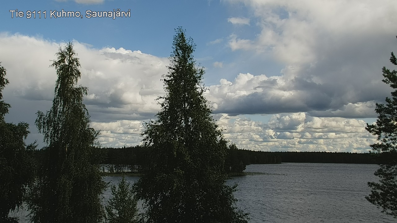 Kelikamerat Kuva Tie 9111 Kuhmo, Saunajärvi, Kuhmo, Kainuu