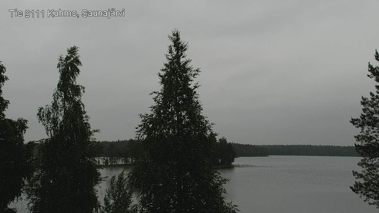 Kelikamerat Kuva Tie 9111 Kuhmo, Saunajärvi, Kuhmo, Kainuu