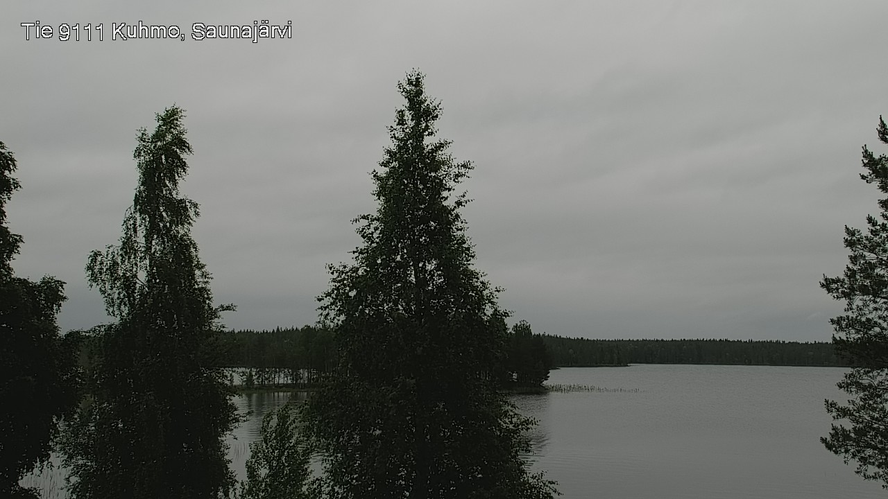 Kelikamerat Kuva Tie 9111 Kuhmo, Saunajärvi, Kuhmo, Kainuu
