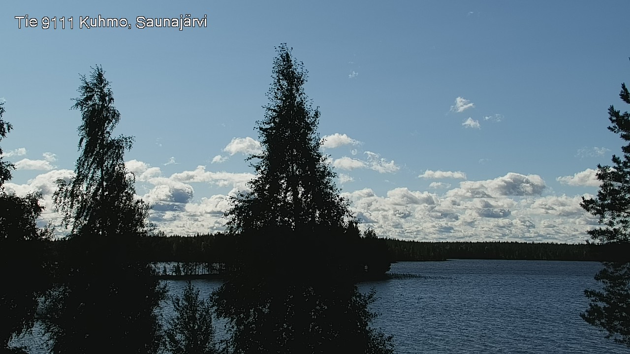Kelikamerat Kuva Tie 9111 Kuhmo, Saunajärvi, Kuhmo, Kainuu