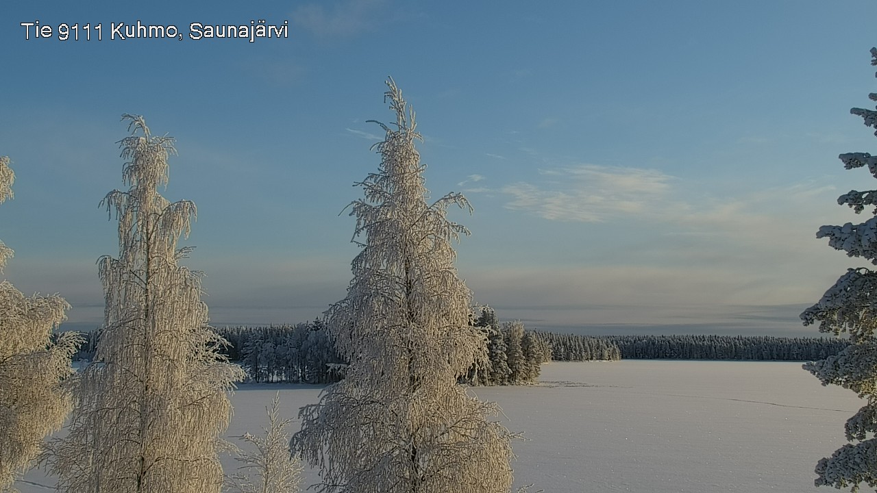 Kelikamerat Kuva Tie 9111 Kuhmo, Saunajärvi, Kuhmo, Kainuu