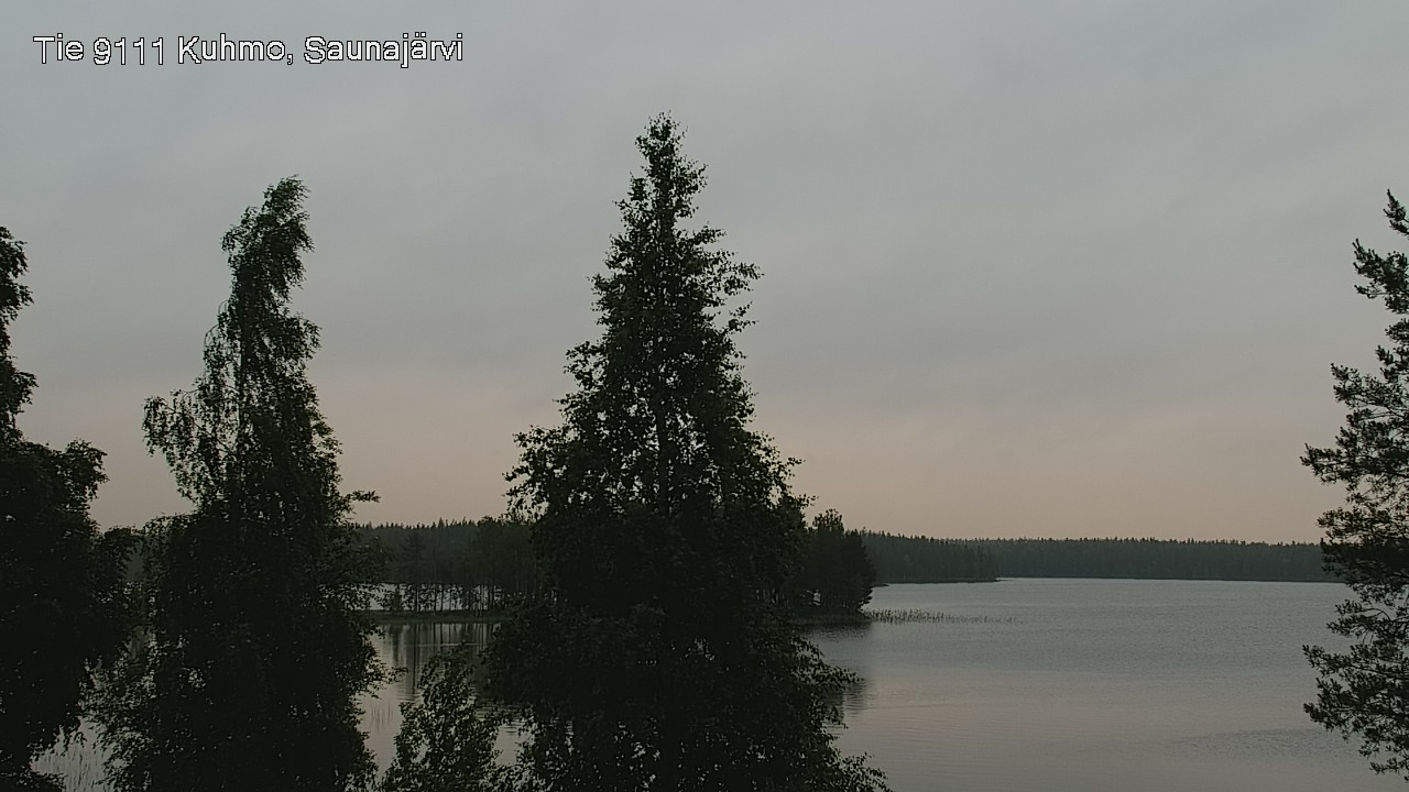 Kelikamerat Kuva Tie 9111 Kuhmo, Saunajärvi, Kuhmo, Kainuu