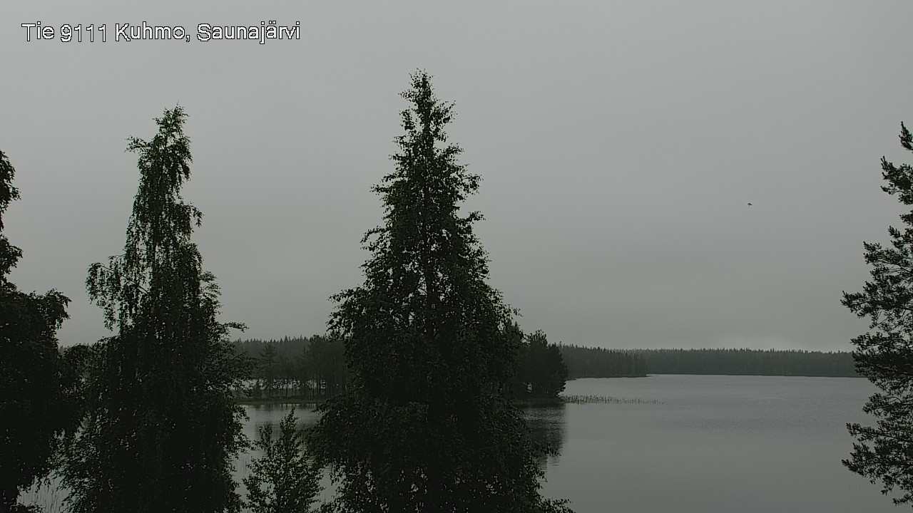Kelikamerat Kuva Tie 9111 Kuhmo, Saunajärvi, Kuhmo, Kainuu
