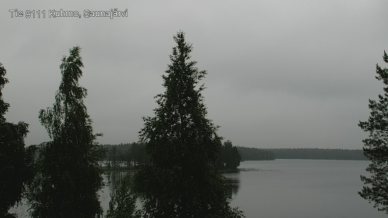 Kelikamerat Kuva Tie 9111 Kuhmo, Saunajärvi, Kuhmo, Kainuu