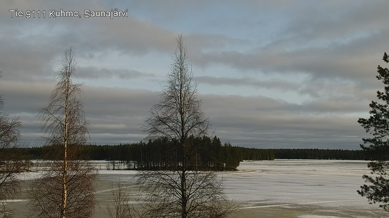 Kelikamerat Kuva Tie 9111 Kuhmo, Saunajärvi, Kuhmo, Kainuu