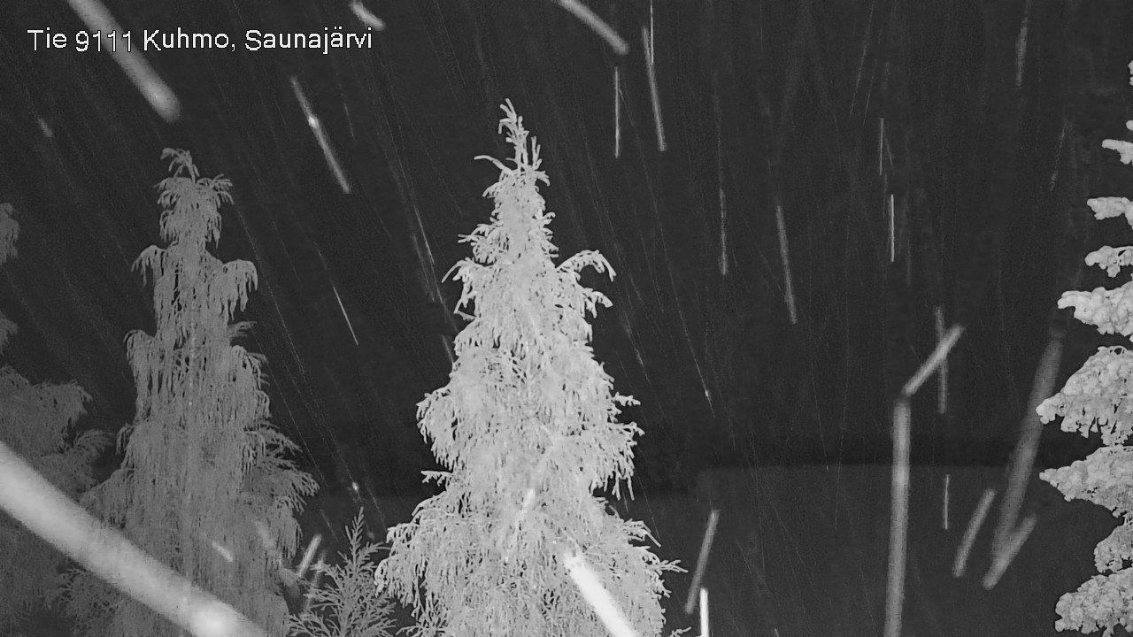 Kelikamerat Kuva Tie 9111 Kuhmo, Saunajärvi, Kuhmo, Kainuu