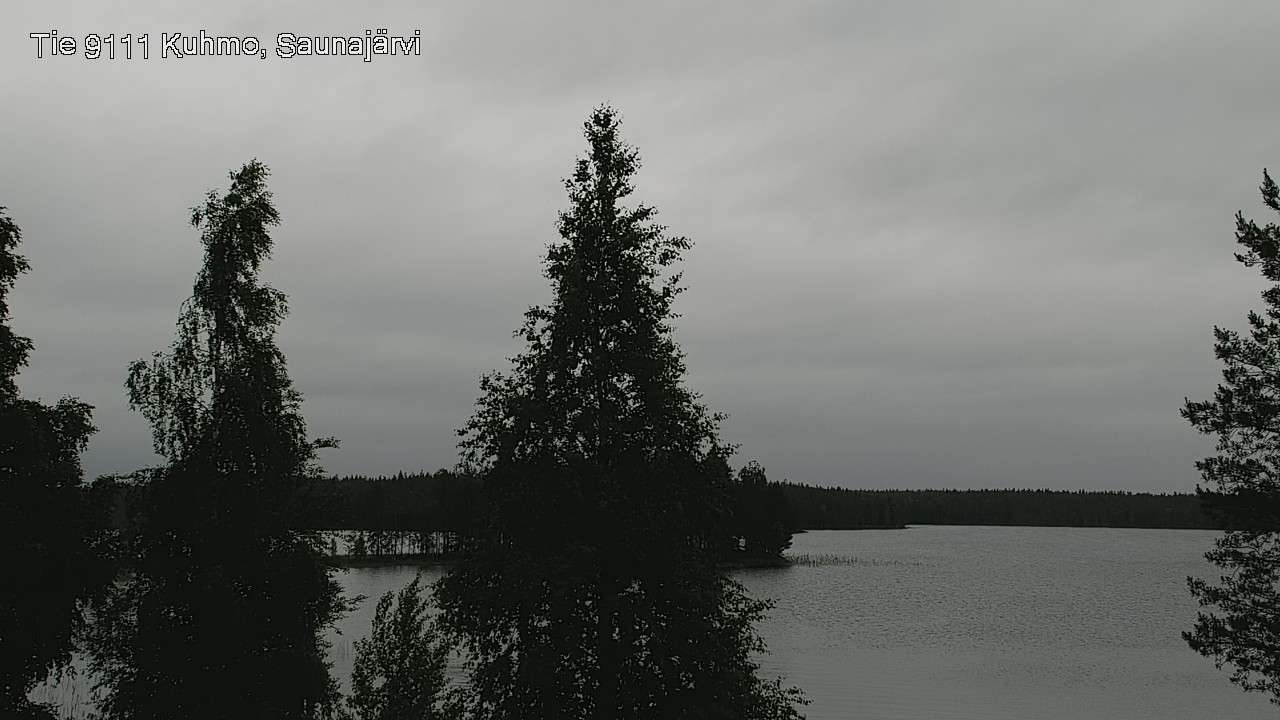 Kelikamerat Kuva Tie 9111 Kuhmo, Saunajärvi, Kuhmo, Kainuu