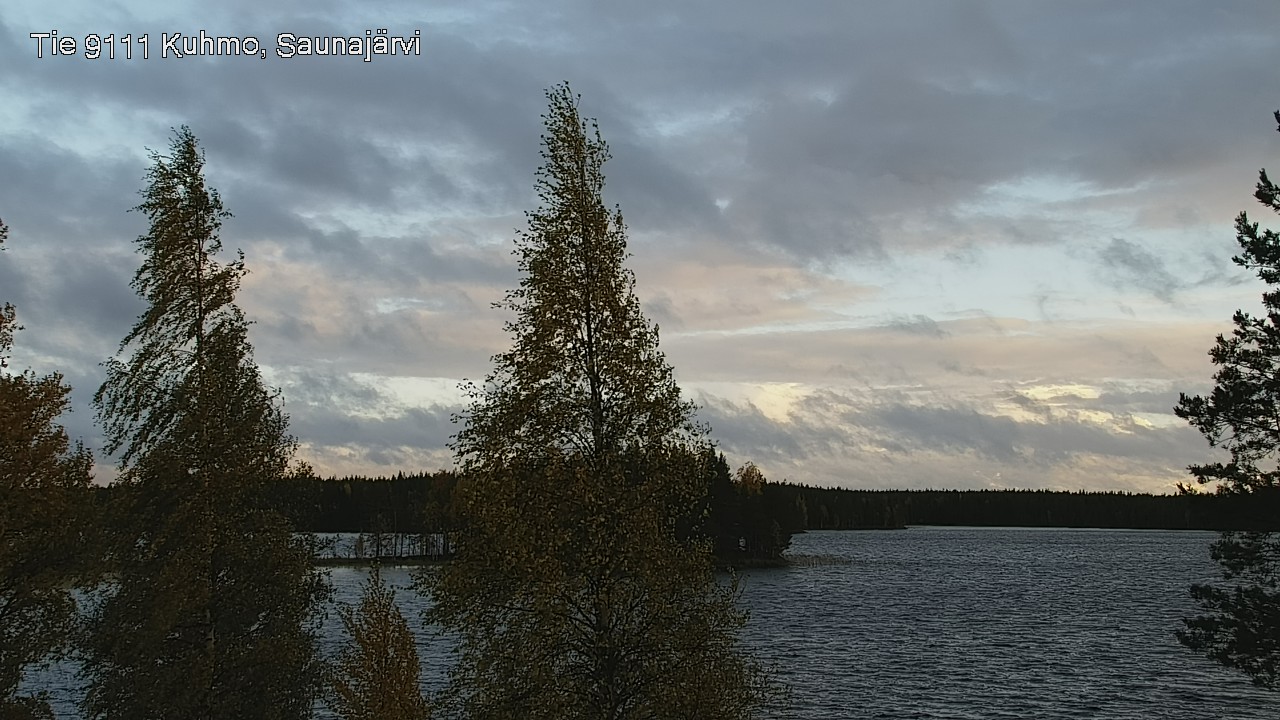 Kelikamerat Kuva Tie 9111 Kuhmo, Saunajärvi, Kuhmo, Kainuu
