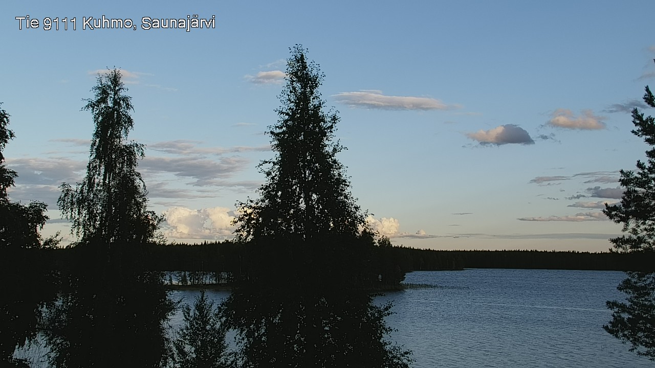 Kelikamerat Kuva Tie 9111 Kuhmo, Saunajärvi, Kuhmo, Kainuu