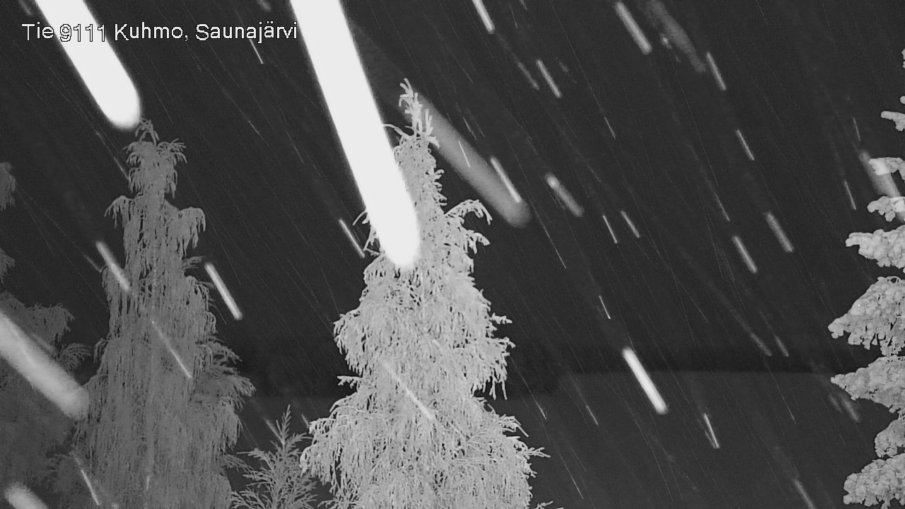 Kelikamerat Kuva Tie 9111 Kuhmo, Saunajärvi, Kuhmo, Kainuu