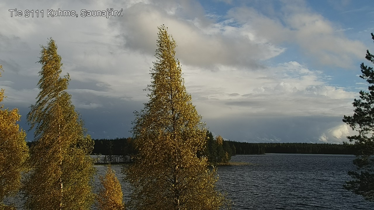 Kelikamerat Kuva Tie 9111 Kuhmo, Saunajärvi, Kuhmo, Kainuu