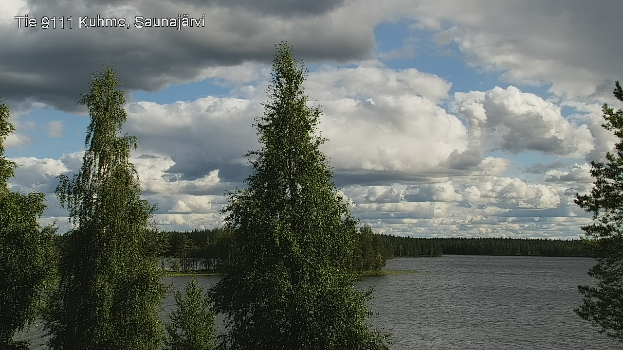 Kelikamerat Kuva Tie 9111 Kuhmo, Saunajärvi, Kuhmo, Kainuu