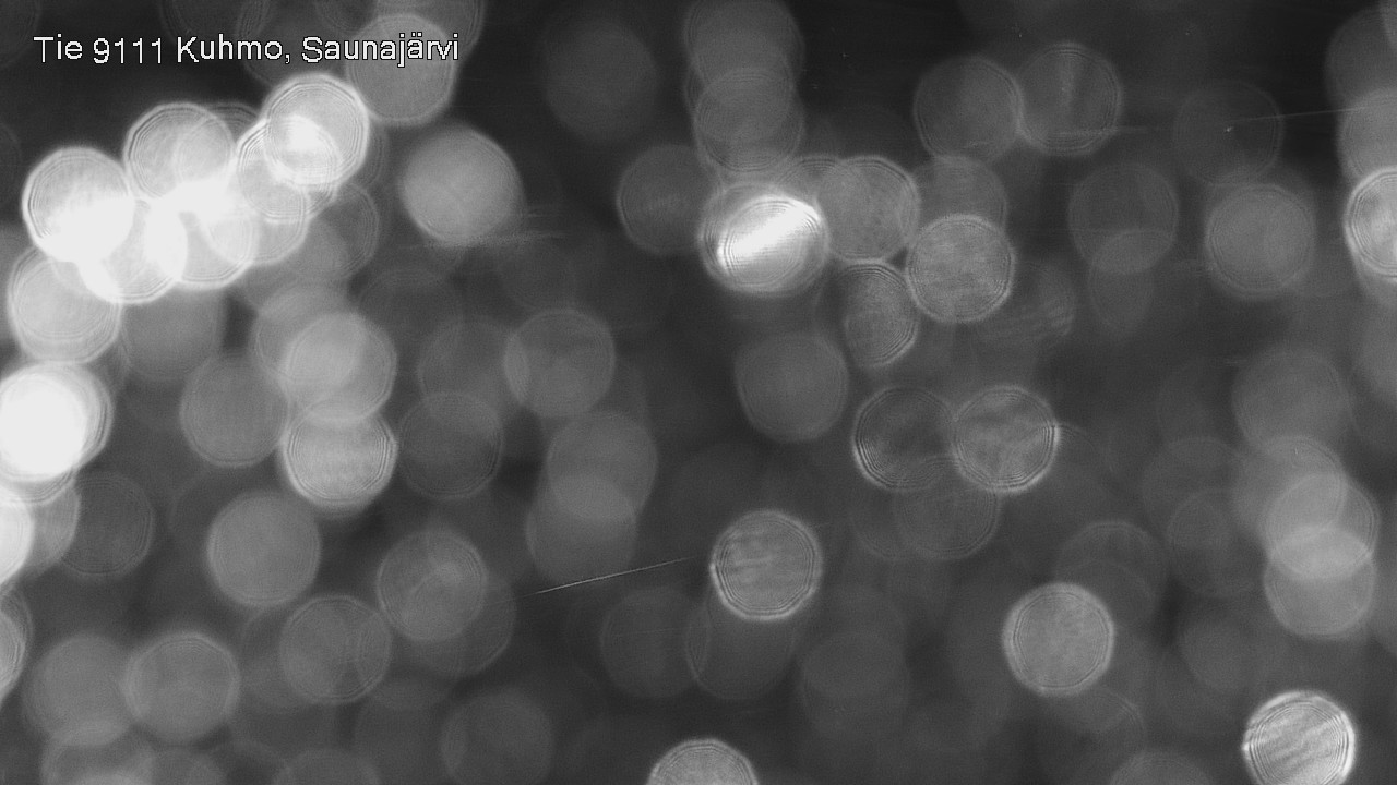 Weather Camera Image Road 9111 Kuhmo, Saunajärvi, Kuhmo, Kainuu