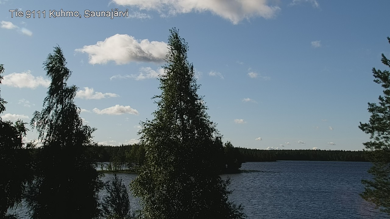 Kelikamerat Kuva Tie 9111 Kuhmo, Saunajärvi, Kuhmo, Kainuu