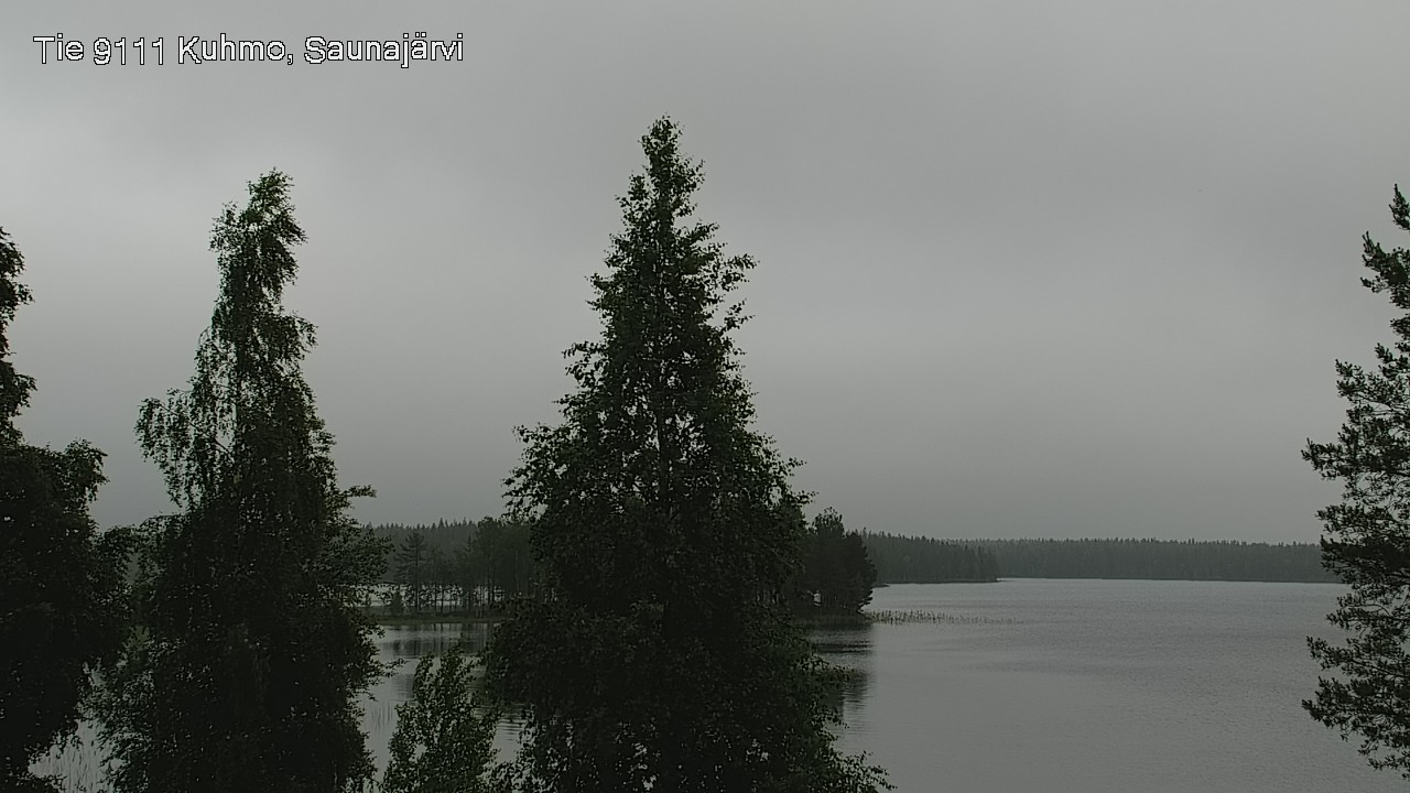 Kelikamerat Kuva Tie 9111 Kuhmo, Saunajärvi, Kuhmo, Kainuu