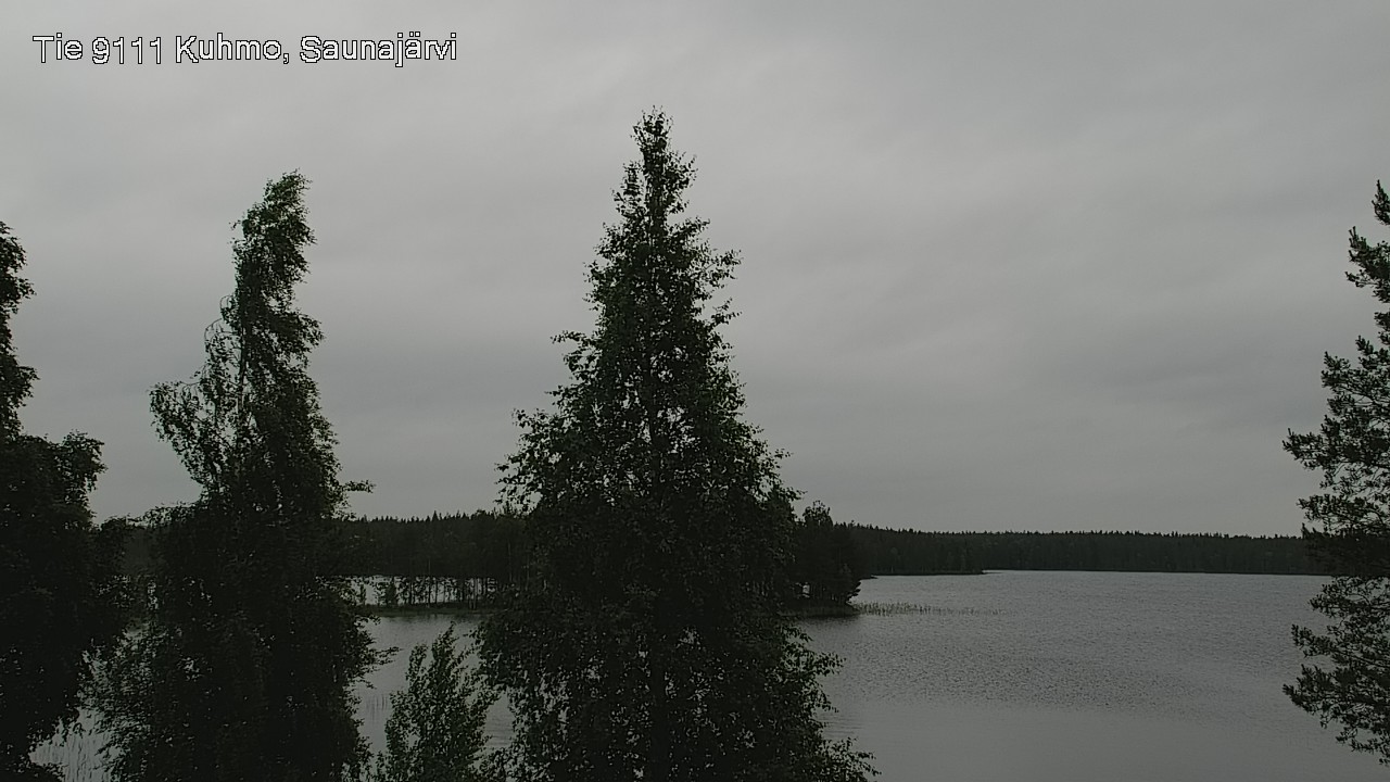 Kelikamerat Kuva Tie 9111 Kuhmo, Saunajärvi, Kuhmo, Kainuu