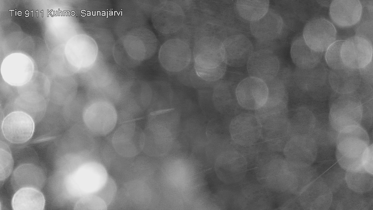 Weather Camera Image Road 9111 Kuhmo, Saunajärvi, Kuhmo, Kainuu