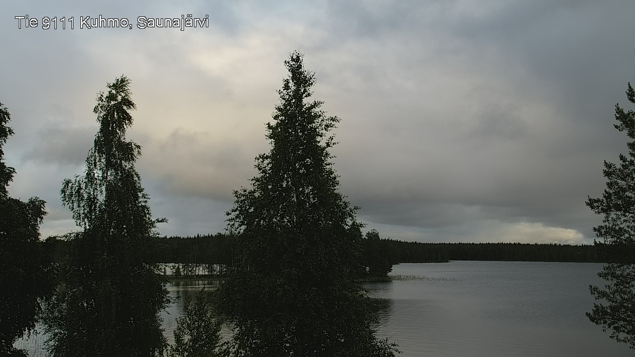 Weather Camera Image Väg 9111 Kuhmo, Saunajärvi, Kuhmo, Kainuu