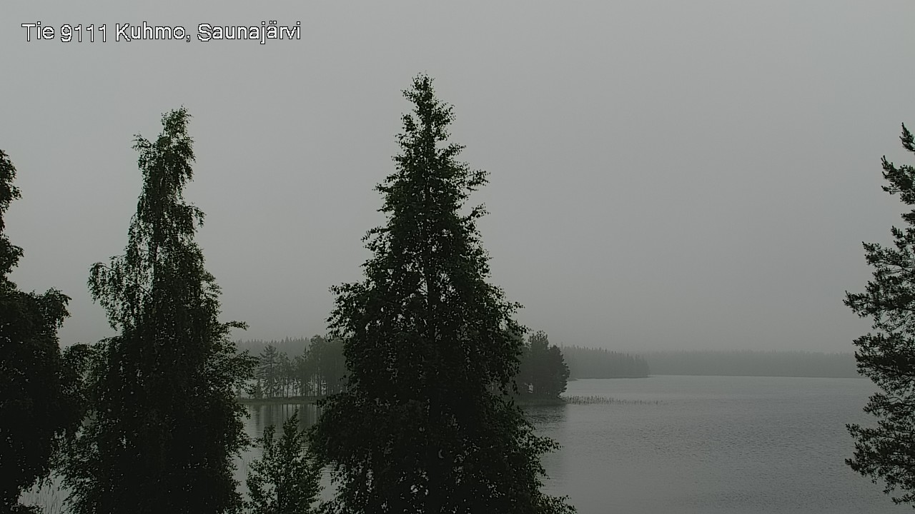 Kelikamerat Kuva Tie 9111 Kuhmo, Saunajärvi, Kuhmo, Kainuu