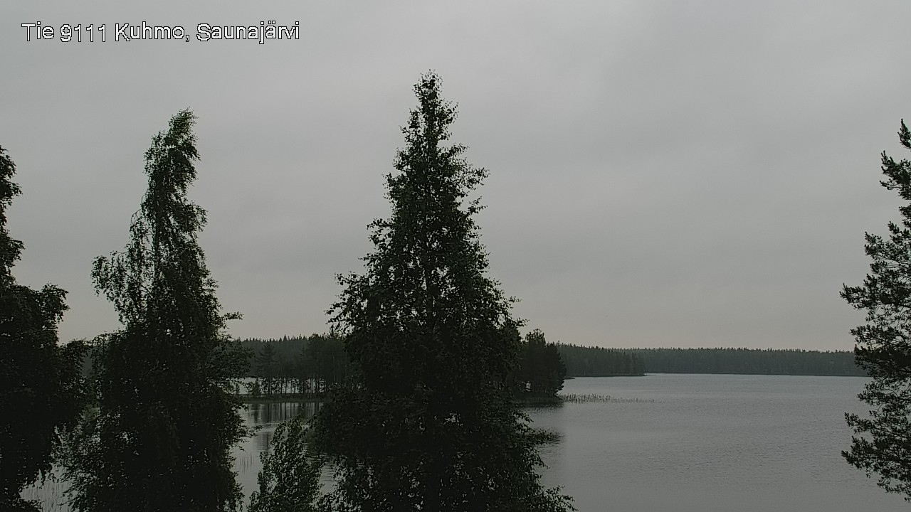 Kelikamerat Kuva Tie 9111 Kuhmo, Saunajärvi, Kuhmo, Kainuu