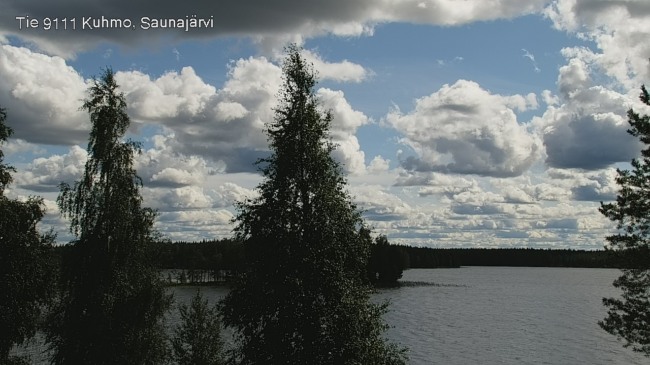 Kelikamerat Kuva Tie 9111 Kuhmo, Saunajärvi, Kuhmo, Kainuu