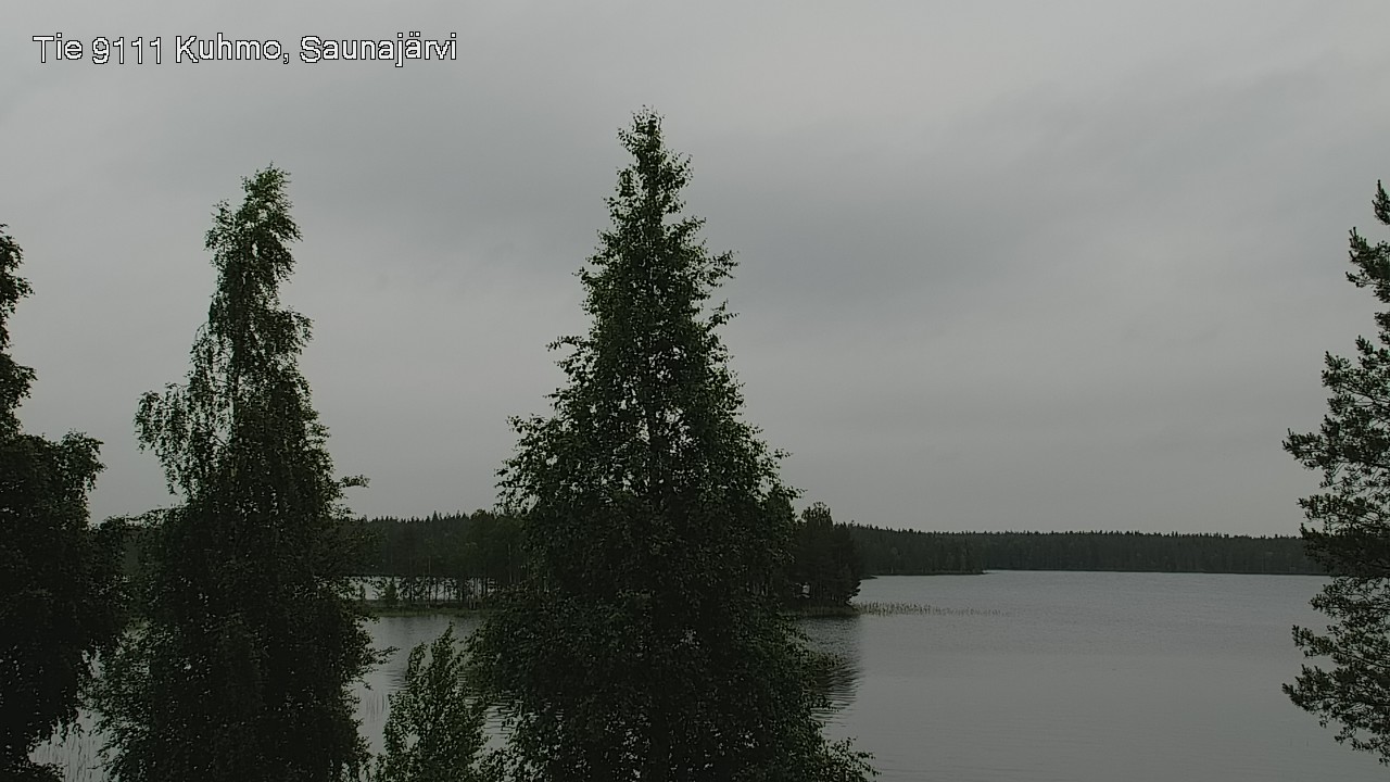 Kelikamerat Kuva Tie 9111 Kuhmo, Saunajärvi, Kuhmo, Kainuu
